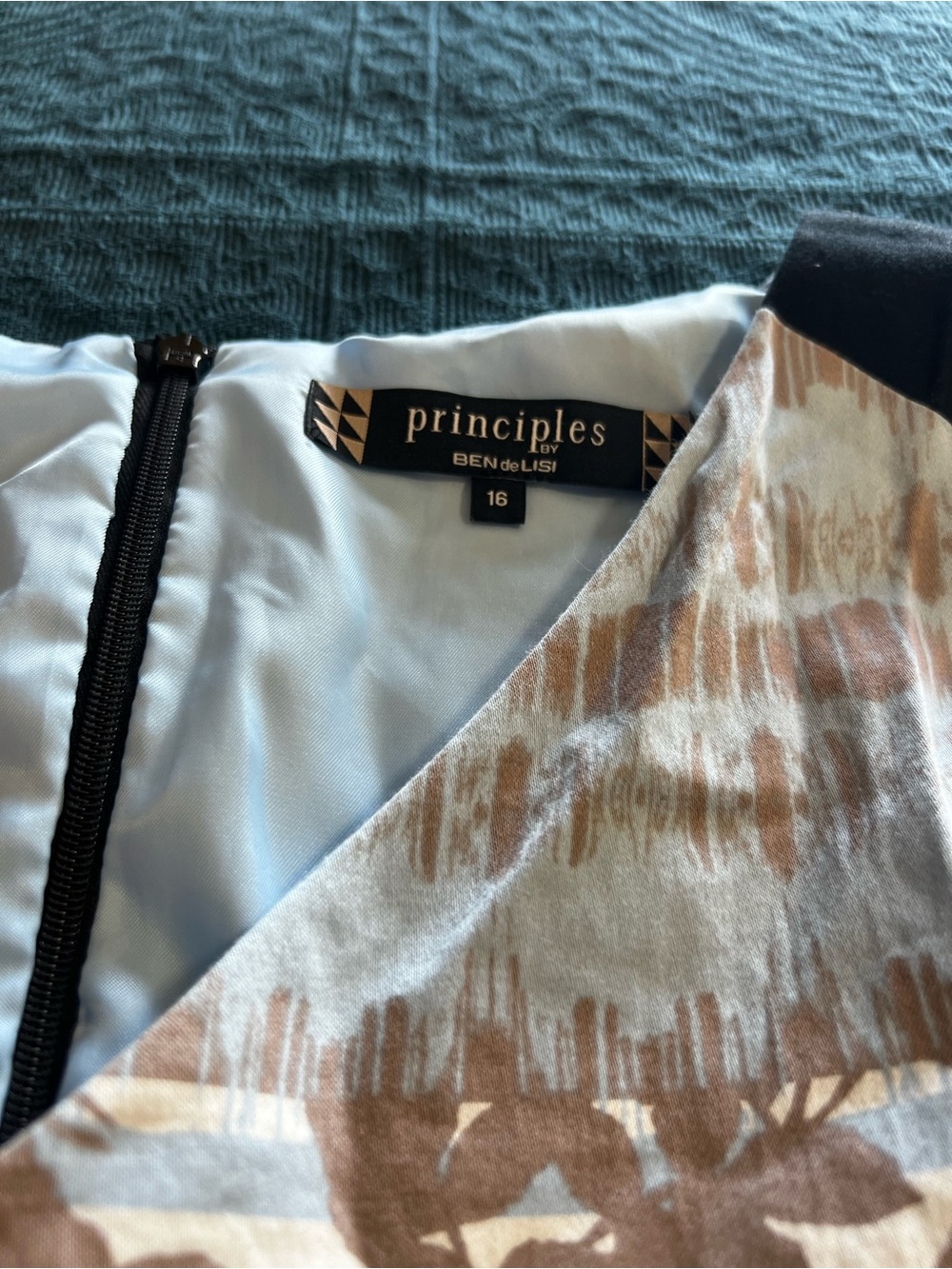 Principles by Ben de Lisi Floral A-Line Party Pastel Feminine Summer Dress-10 - Picture 6 of 16